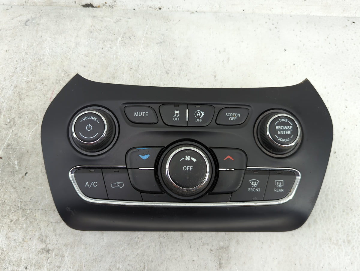 2019-2022 Jeep Cherokee Climate Control Module Temperature AC/Heater Replacement P/N:68285938AD Fits Fits 2019 2020 2021 202