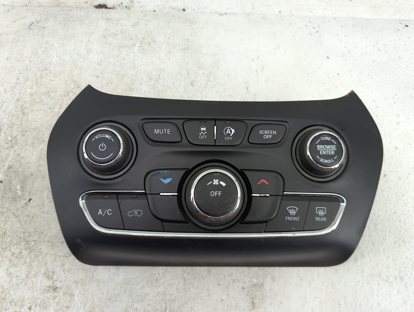 2019-2022 Jeep Cherokee Climate Control Module Temperature AC/Heater Replacement P/N:68285938AD Fits Fits 2019 2020 2021 202