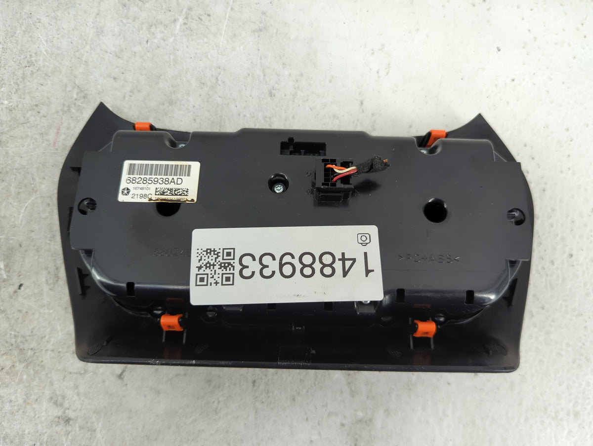 2019-2022 Jeep Cherokee Climate Control Module Temperature AC/Heater Replacement P/N:68285938AD Fits Fits 2019 2020 2021 202