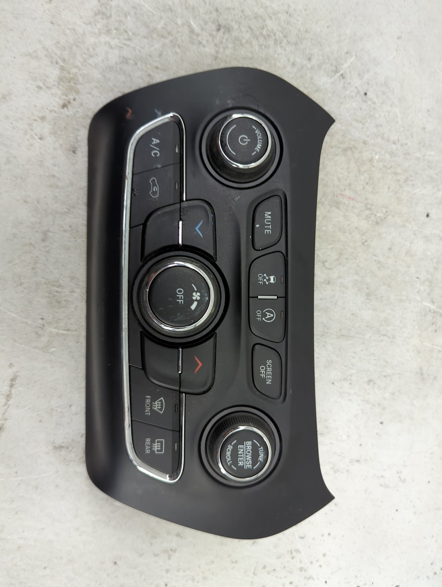 2019-2022 Jeep Cherokee Climate Control Module Temperature AC/Heater Replacement P/N:68285938AD Fits Fits 2019 2020 2021 202
