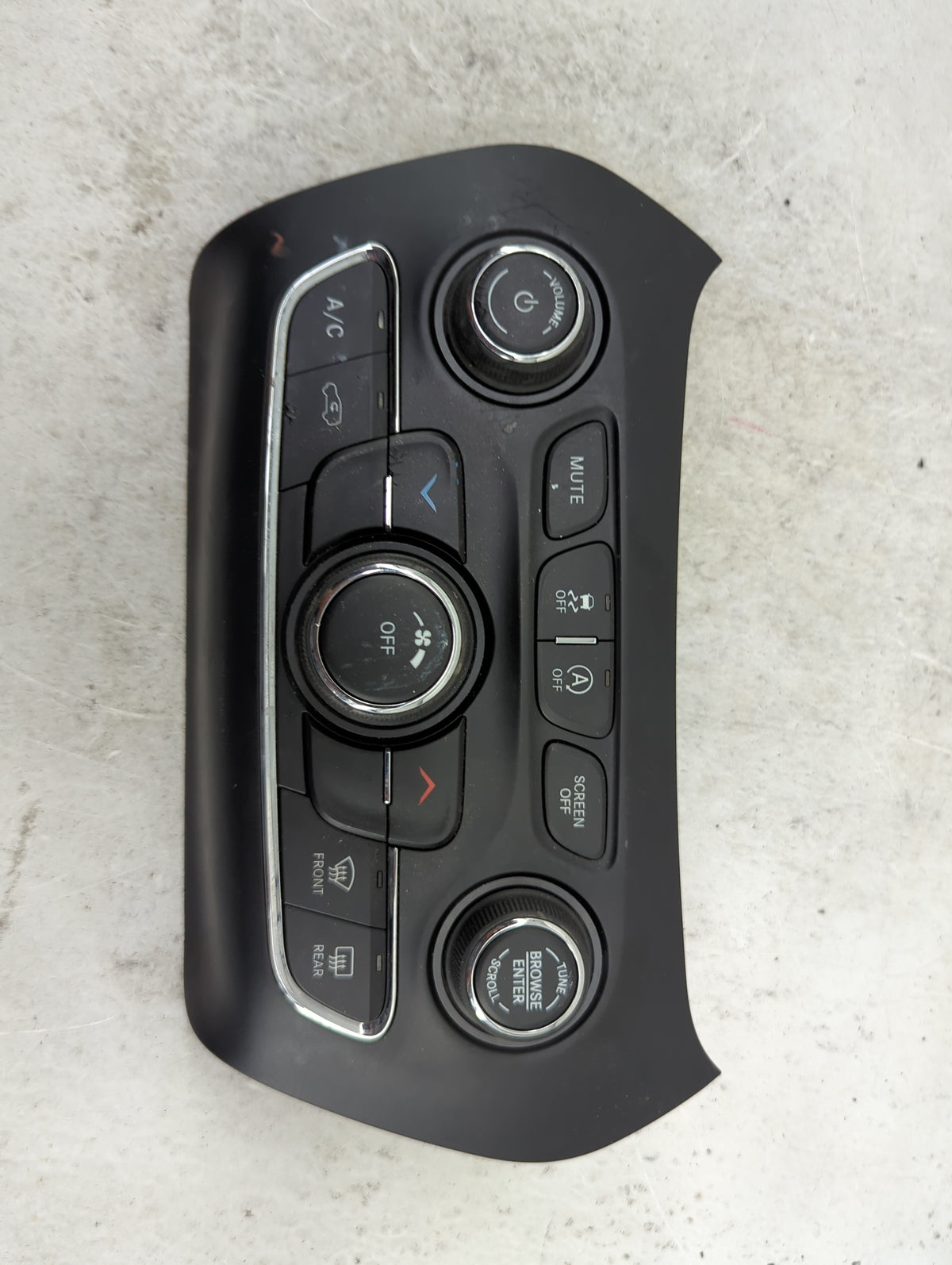 2019-2022 Jeep Cherokee Climate Control Module Temperature AC/Heater Replacement P/N:68285938AD Fits Fits 2019 2020 2021 202