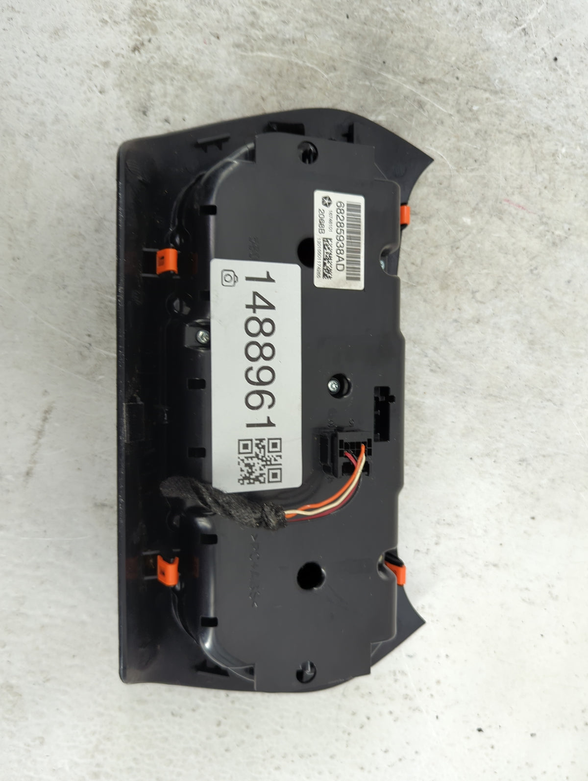 2019-2022 Jeep Cherokee Climate Control Module Temperature AC/Heater Replacement P/N:68285938AD Fits Fits 2019 2020 2021 202