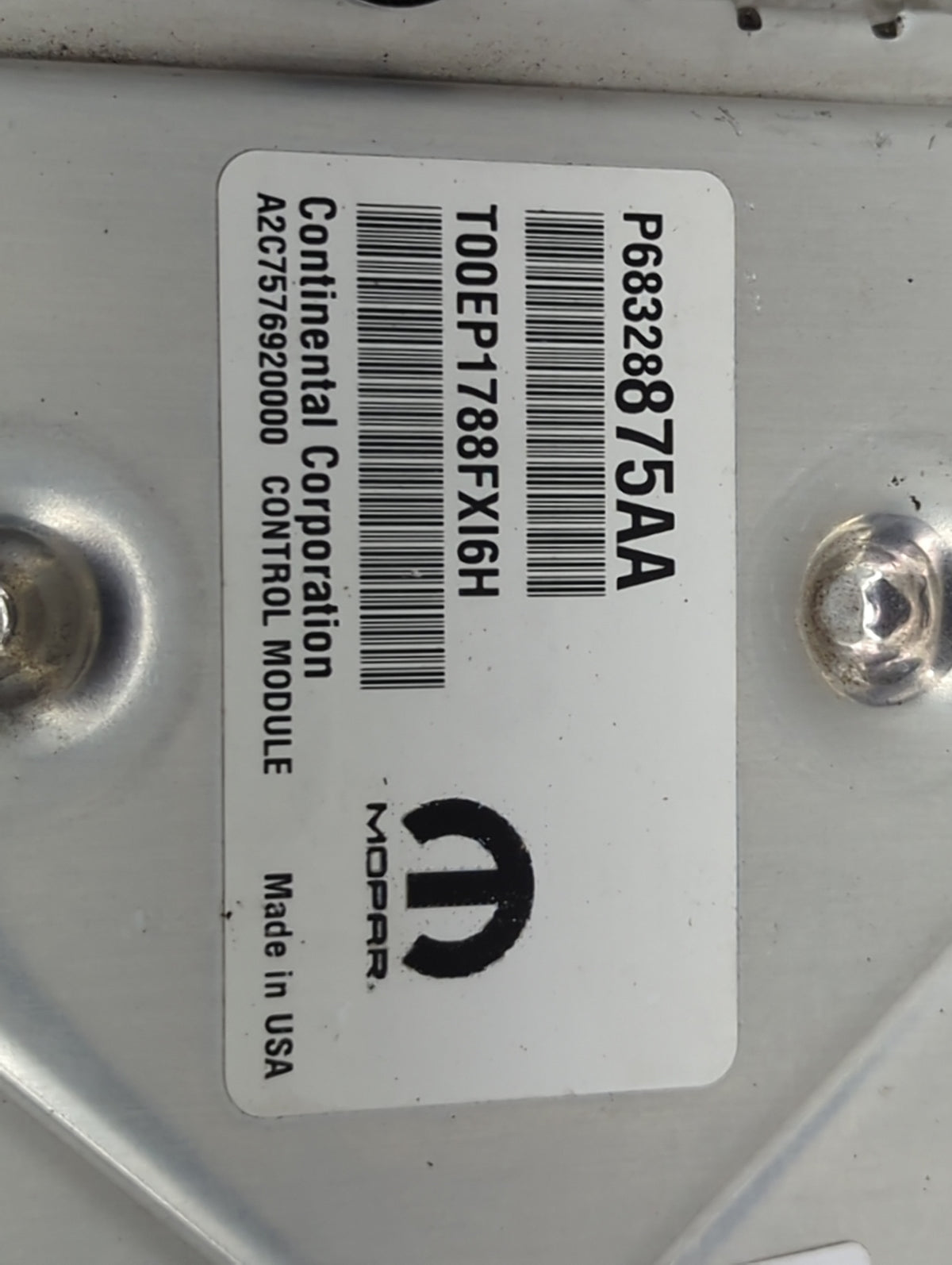 2019-2020 Jeep Cherokee PCM Engine Control Computer ECU ECM PCU OEM P/N:P68405807AE P68328875AA, T00EP1788FXI6H Fits 2019 20