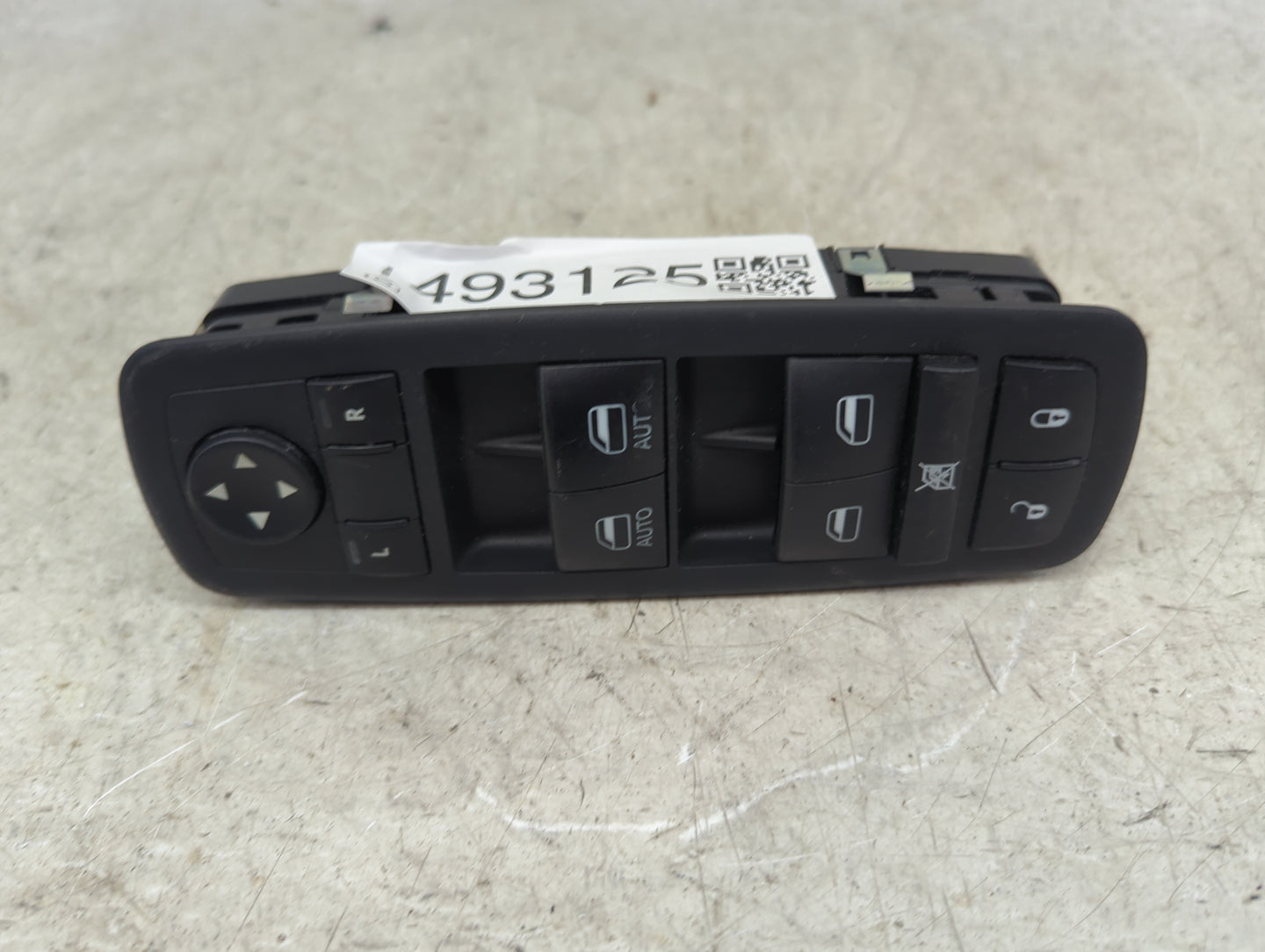 2015-2022 Jeep Cherokee Master Power Window Switch Replacement Driver Side Left P/N:68271206AB Fits OEM Used Auto Parts - Oe