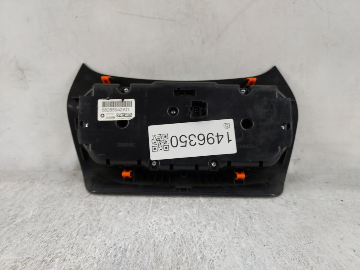2019-2022 Jeep Cherokee Climate Control Module Temperature AC/Heater Replacement P/N:68285942AD Fits Fits 2019 2020 2021 202