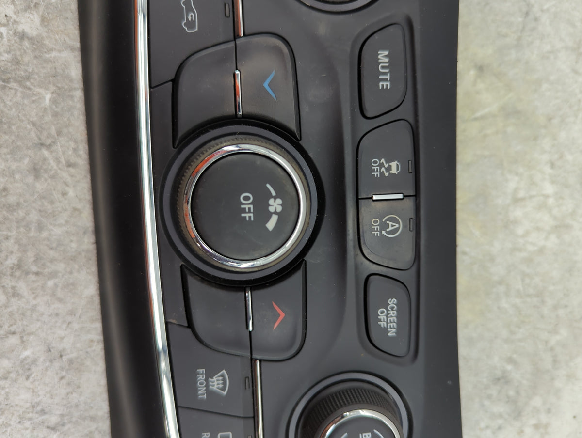 2019-2022 Jeep Cherokee Climate Control Module Temperature AC/Heater Replacement P/N:68285938AD Fits Fits 2019 2020 2021 202