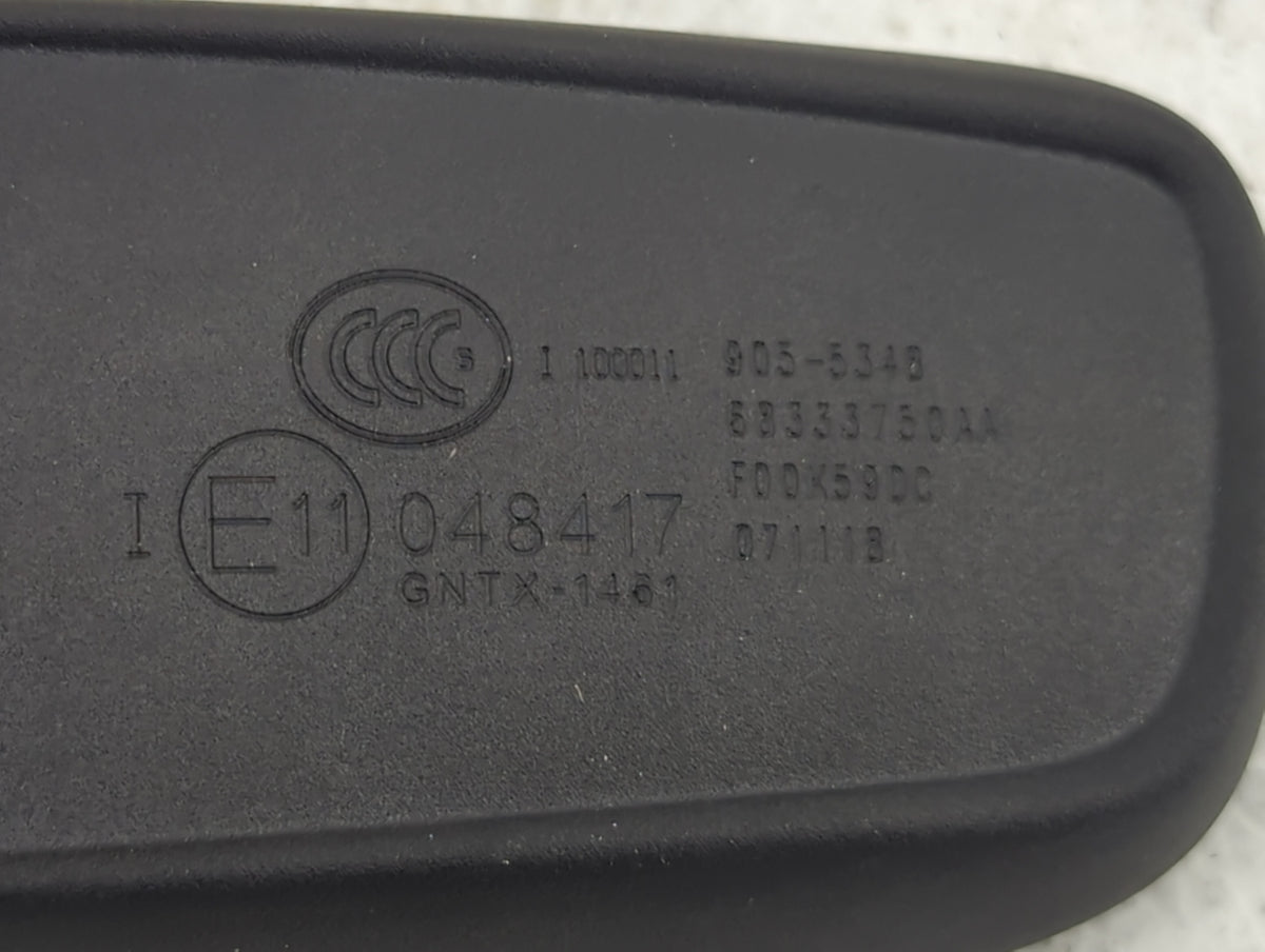 2019-2022 Jeep Cherokee Interior Rear View Mirror Replacement OEM P/N:E11 048417 GNTX-1461 Fits Fits 2019 2020 2021 2022 OEM