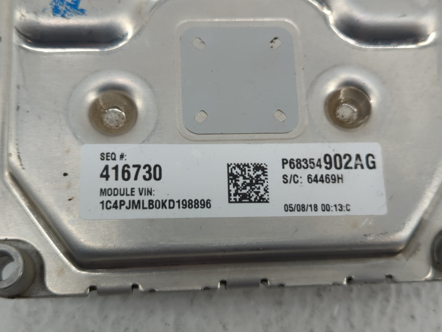 2019-2020 Jeep Cherokee PCM Engine Control Computer ECU ECM PCU OEM P/N:P68354902AG 68354900AG, 68447031AF Fits Fits 2019 20