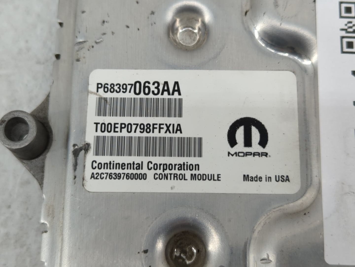 2019-2020 Jeep Cherokee PCM Engine Control Computer ECU ECM PCU OEM P/N:P68354902AG 68354900AG, 68447031AF Fits Fits 2019 20