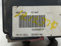 2019 Jeep Cherokee Anti-Lock Brake ABS Pump Module Actuator OEM P/N:68287912AF 68287910AG, 68287910AF Fits OEM Used Auto Par