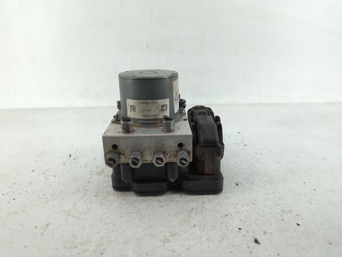 2019 Jeep Cherokee Anti-Lock Brake ABS Pump Module Actuator OEM P/N:68287912AF 68287910AG, 68287910AF Fits OEM Used Auto Par