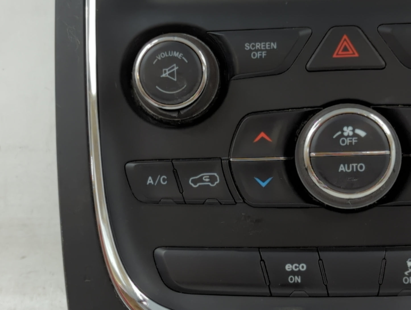 2019-2022 Jeep Cherokee Climate Control Module Temperature AC/Heater Replacement P/N:68285938AD 68285938AC Fits OEM Used Aut