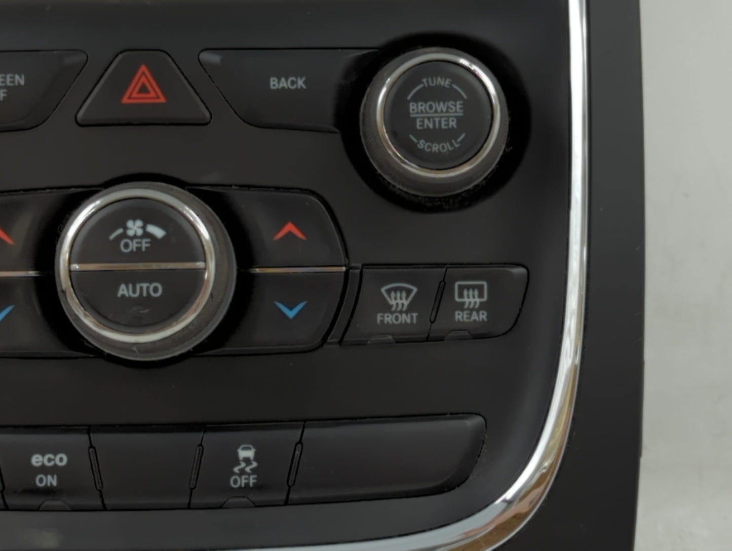 2019-2022 Jeep Cherokee Climate Control Module Temperature AC/Heater Replacement P/N:68285938AD 68285938AC Fits OEM Used Aut