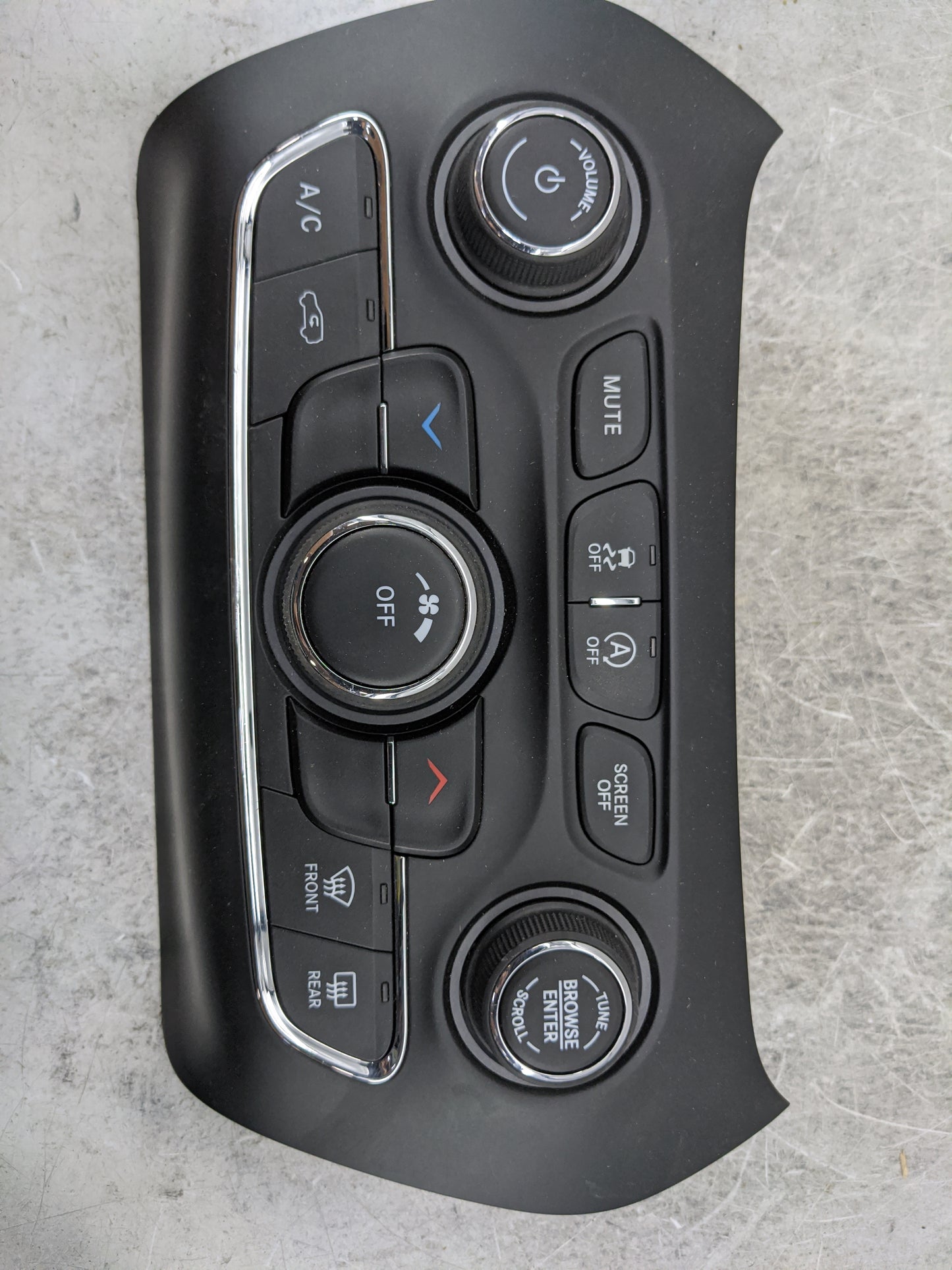 2019-2022 Jeep Cherokee Climate Control Module Temperature AC/Heater Replacement P/N:68285938AD Fits Fits 2019 2020 2021 202