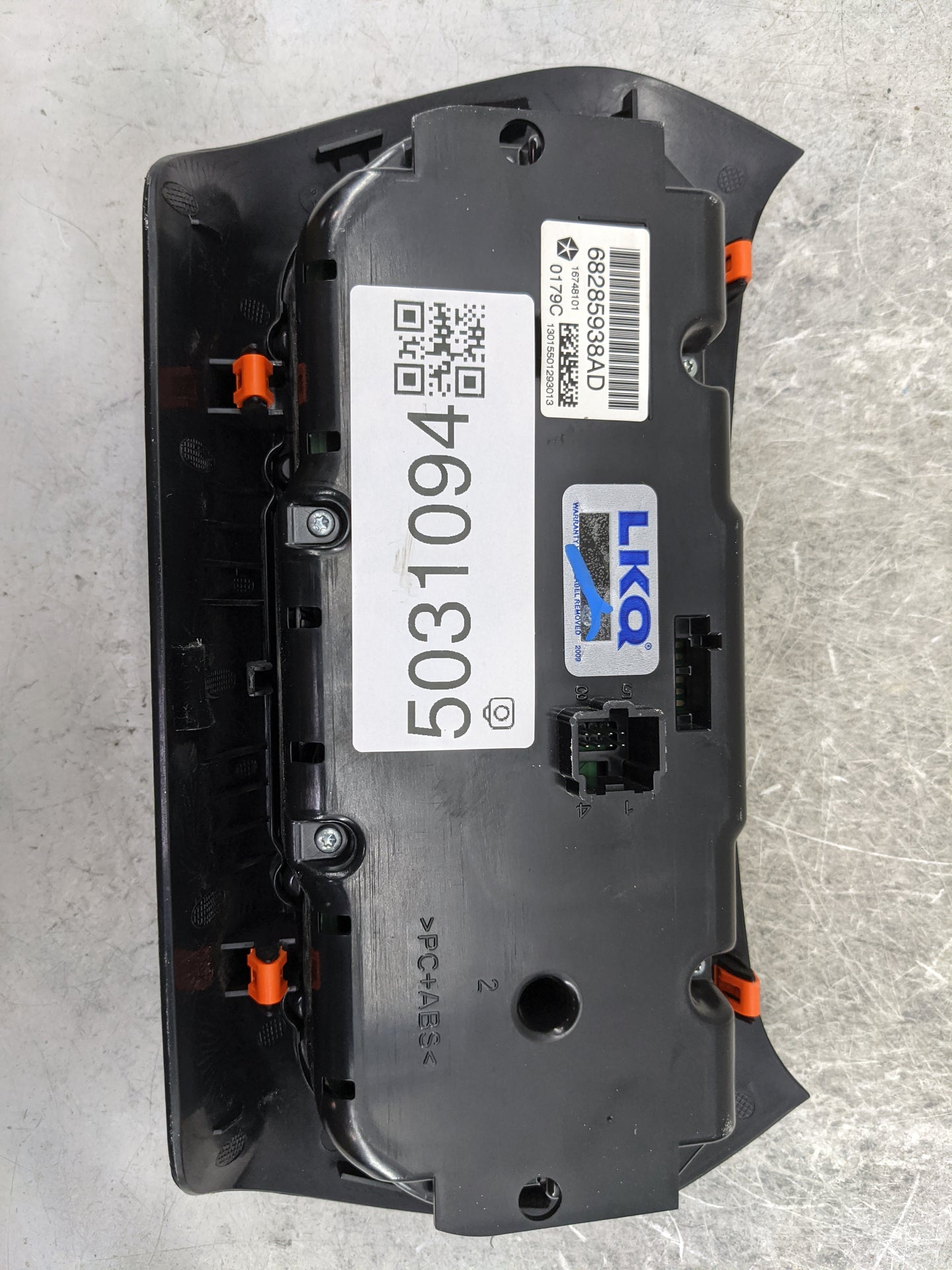 2019-2022 Jeep Cherokee Climate Control Module Temperature AC/Heater Replacement P/N:68285938AD Fits Fits 2019 2020 2021 202