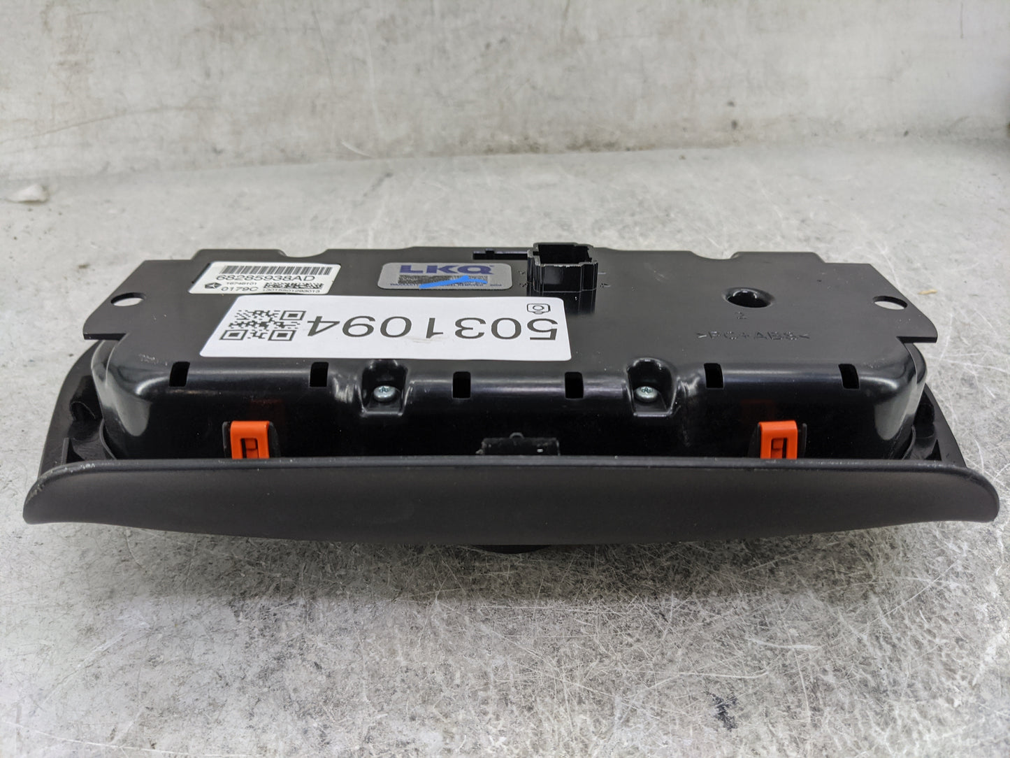 2019-2022 Jeep Cherokee Climate Control Module Temperature AC/Heater Replacement P/N:68285938AD Fits Fits 2019 2020 2021 202