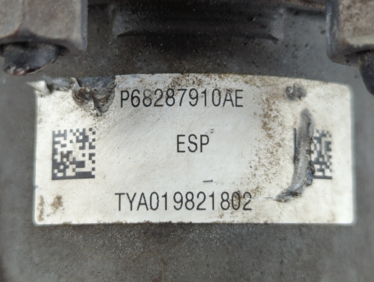 2019 Jeep Cherokee ABS Pump Control Module Replacement P/N:68287910AF 68287912AF, 68287910AG Fits OEM Used Auto Parts - Oemu