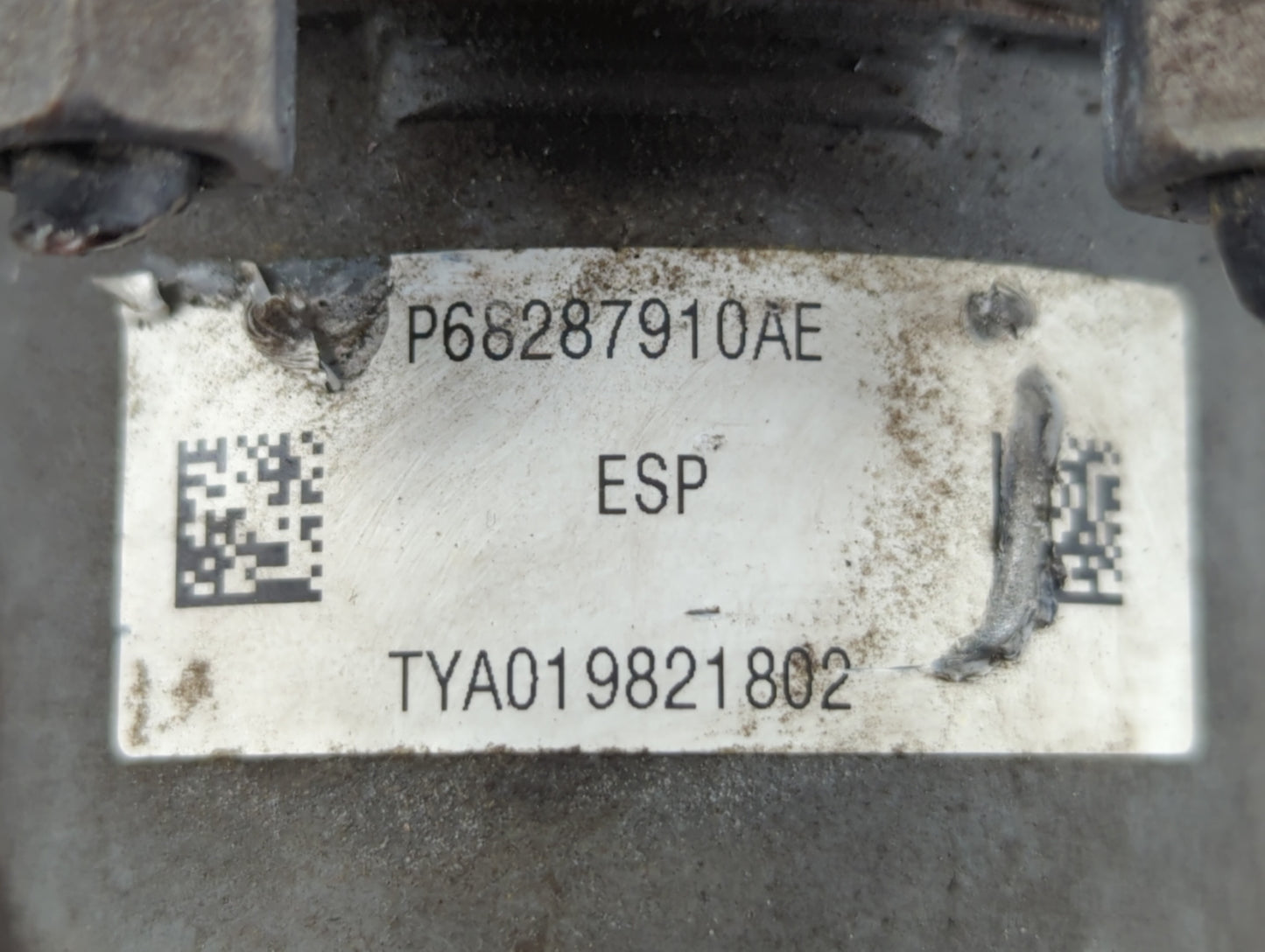 2019 Jeep Cherokee ABS Pump Control Module Replacement P/N:68287910AF 68287912AF, 68287910AG Fits OEM Used Auto Parts - Oemu