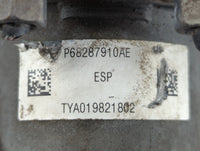2019 Jeep Cherokee Anti-Lock Brake ABS Pump Module Actuator OEM P/N:68287910AF 68287912AF, 68287910AG Fits OEM Used Auto Par