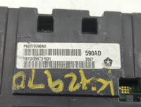 2019 Jeep Cherokee Instrument Cluster Speedometer Gauges P/N:P68379590AD Fits OEM Used Auto Parts - Oemusedautoparts1.com