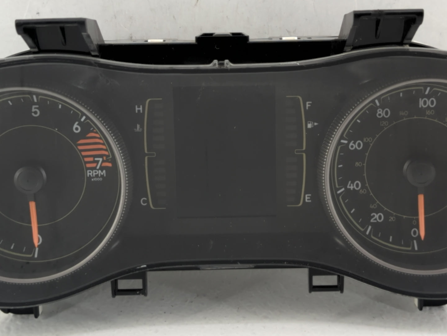 2019 Jeep Cherokee Instrument Cluster Speedometer Gauges P/N:P68379607AG Fits OEM Used Auto Parts - Oemusedautoparts1.com