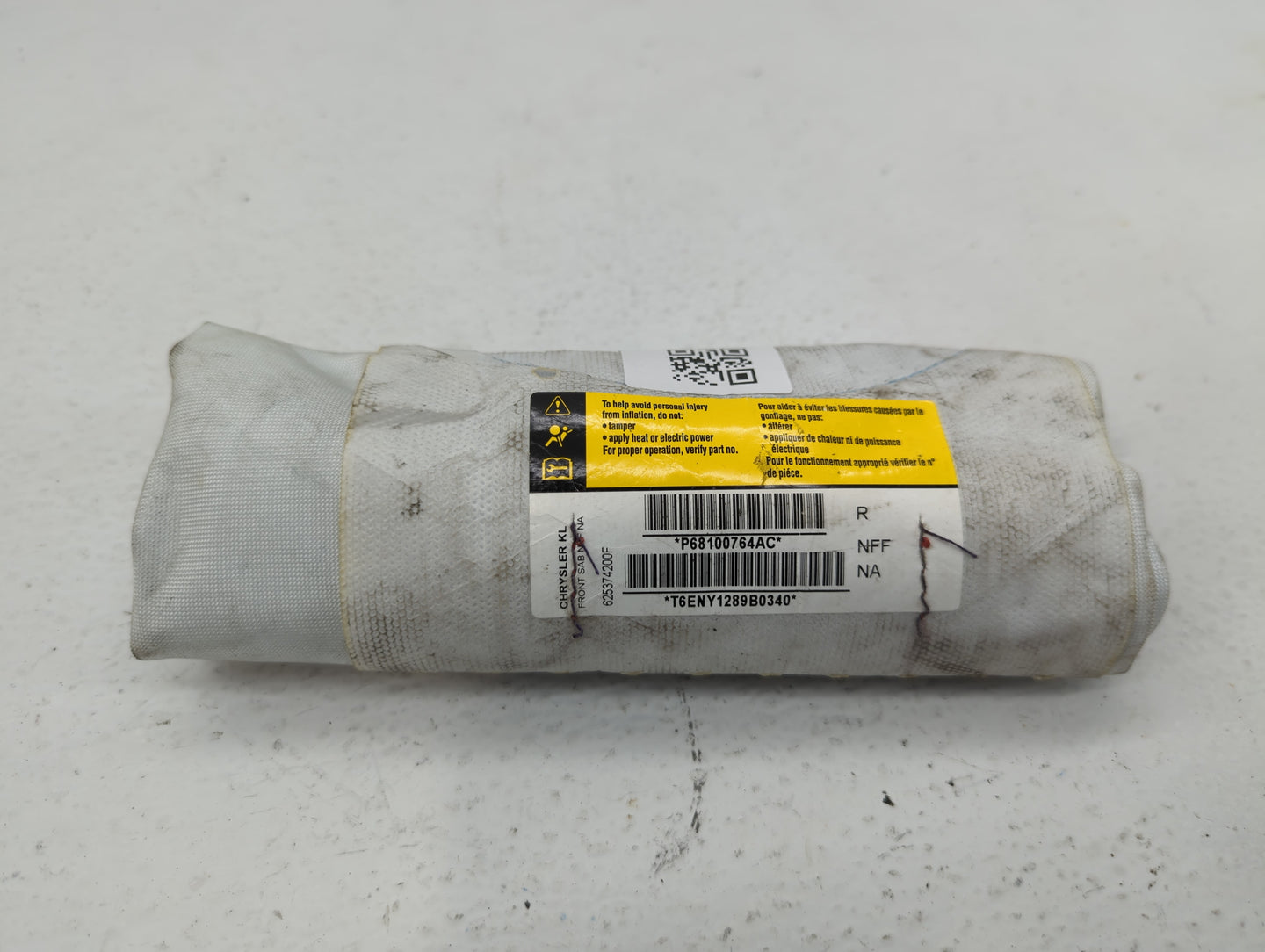 2014-2022 Jeep Cherokee Air Bag Passenger Right Dashboard Oem - Oemusedautoparts1.com