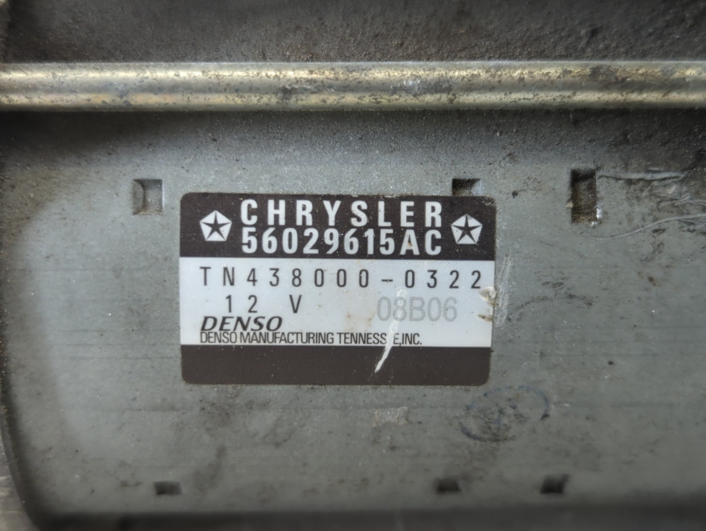 2015-2022 Jeep Cherokee Car Starter Motor Solenoid OEM P/N:56029615AC Fits Fits 2015 2016 2017 2018 2019 2020 2021 2022 OEM 