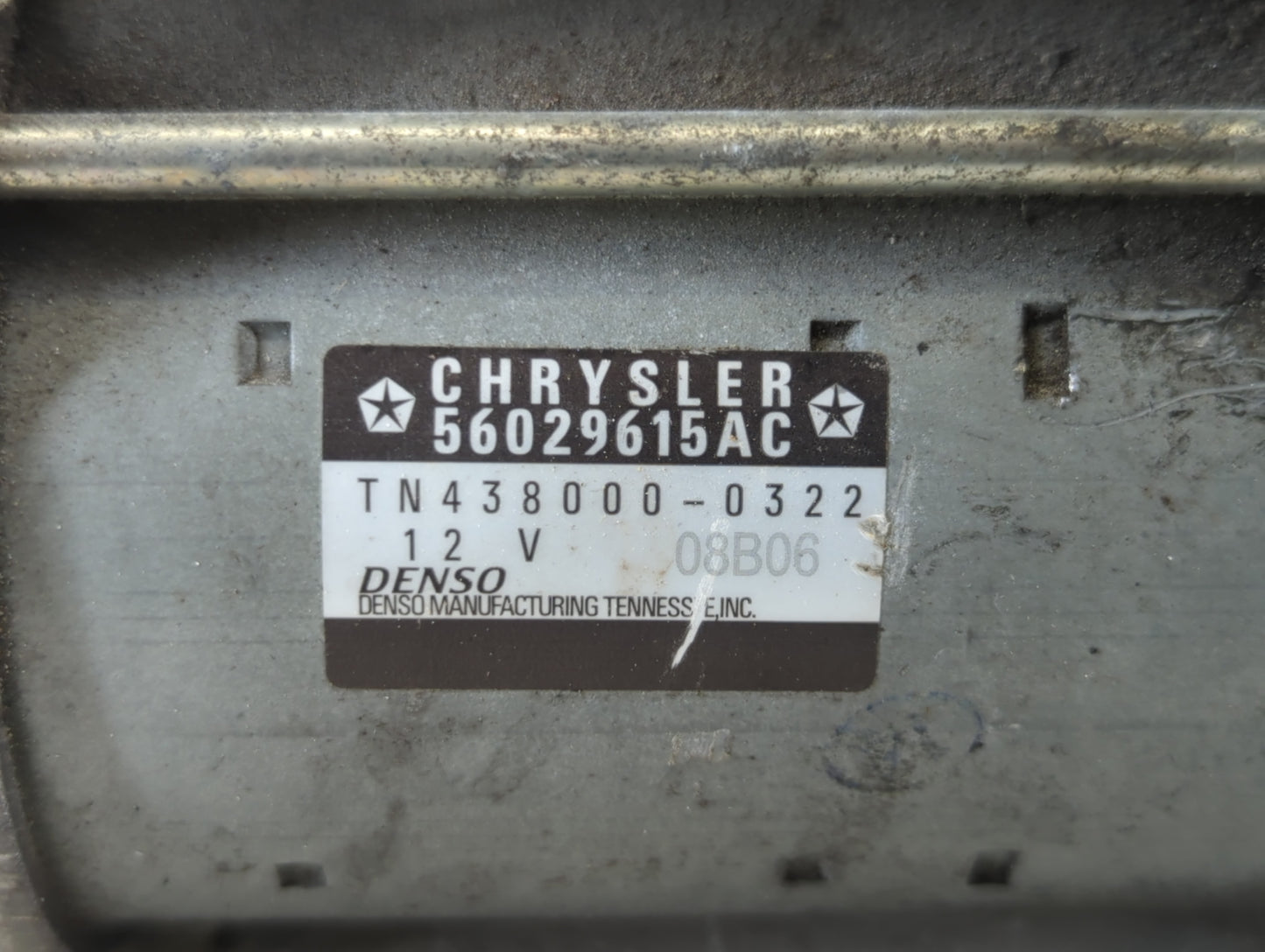 2015-2022 Jeep Cherokee Car Starter Motor Solenoid OEM P/N:56029615AC Fits Fits 2015 2016 2017 2018 2019 2020 2021 2022 OEM 