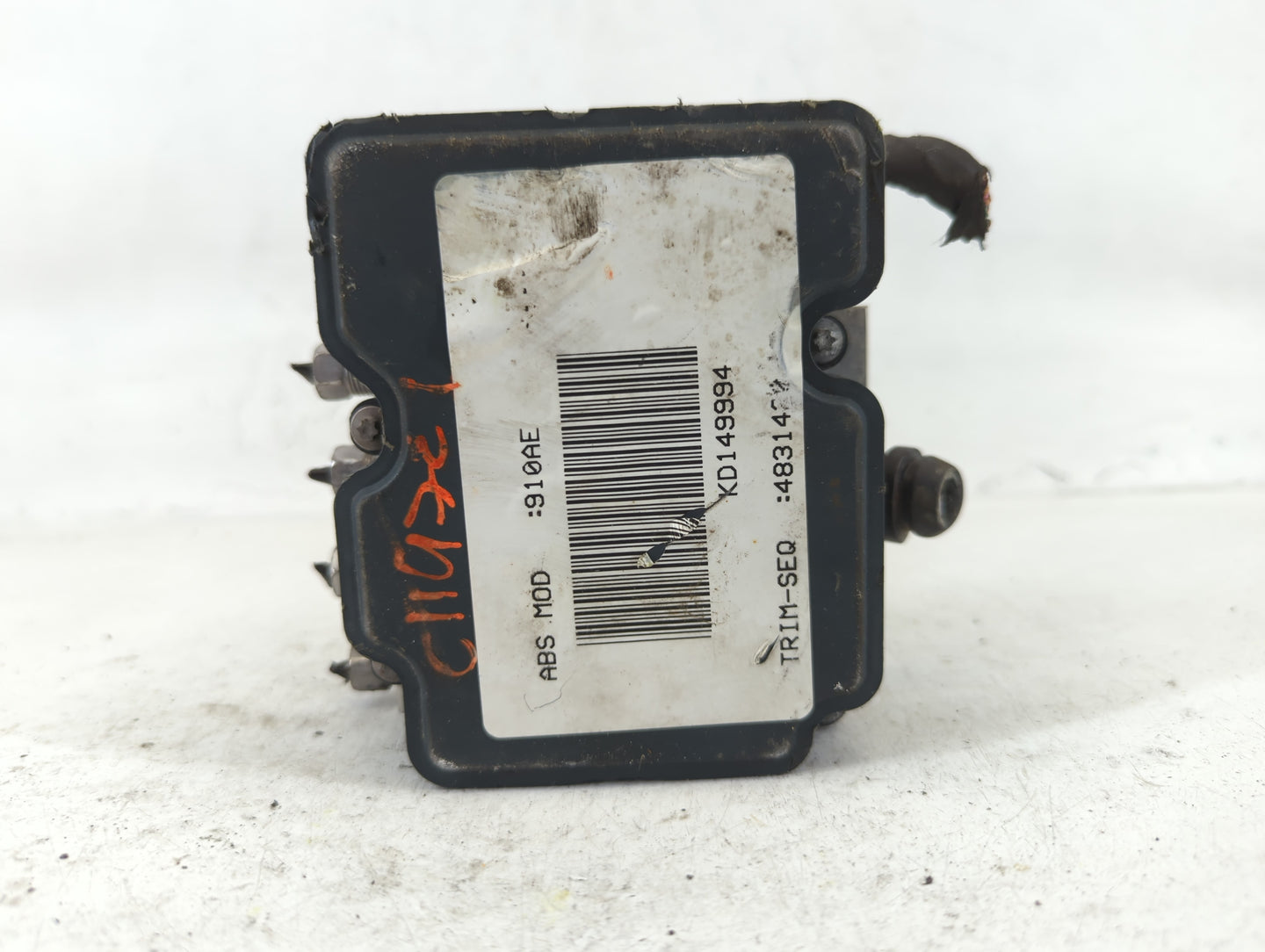 2019 Jeep Cherokee ABS Pump Control Module Replacement P/N:P68287910AE Fits OEM Used Auto Parts - Oemusedautoparts1.com