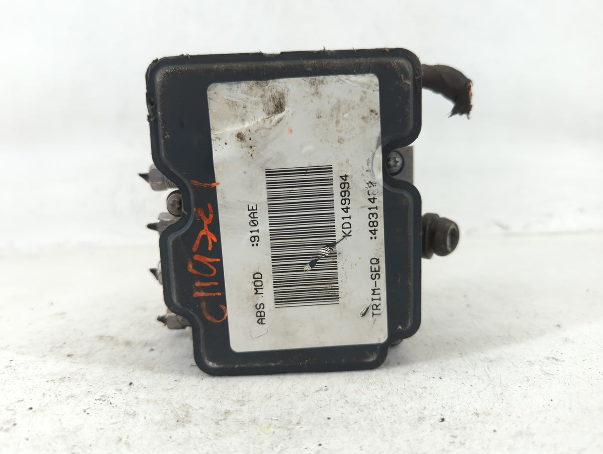 2019 Jeep Cherokee Anti-Lock Brake ABS Pump Module Actuator OEM P/N:P68287910AE Fits OEM Used Auto Parts - Oemusedautoparts1