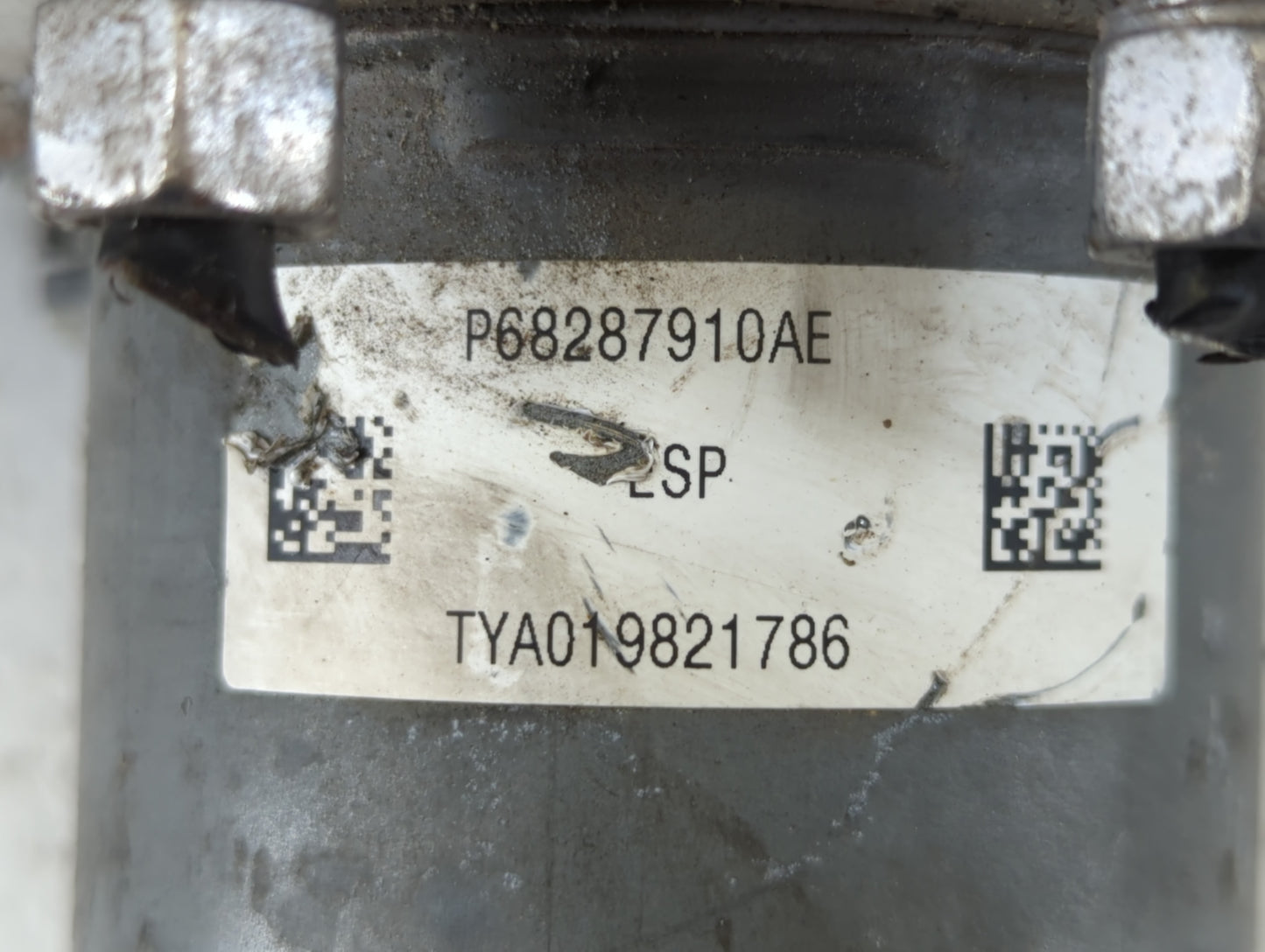 2019 Jeep Cherokee ABS Pump Control Module Replacement P/N:P68287910AE Fits OEM Used Auto Parts - Oemusedautoparts1.com