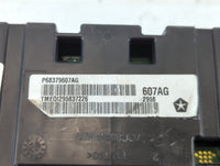 2019 Jeep Cherokee Instrument Cluster Speedometer Gauges P/N:P68379607AG P68379607AH Fits OEM Used Auto Parts - Oemusedautop