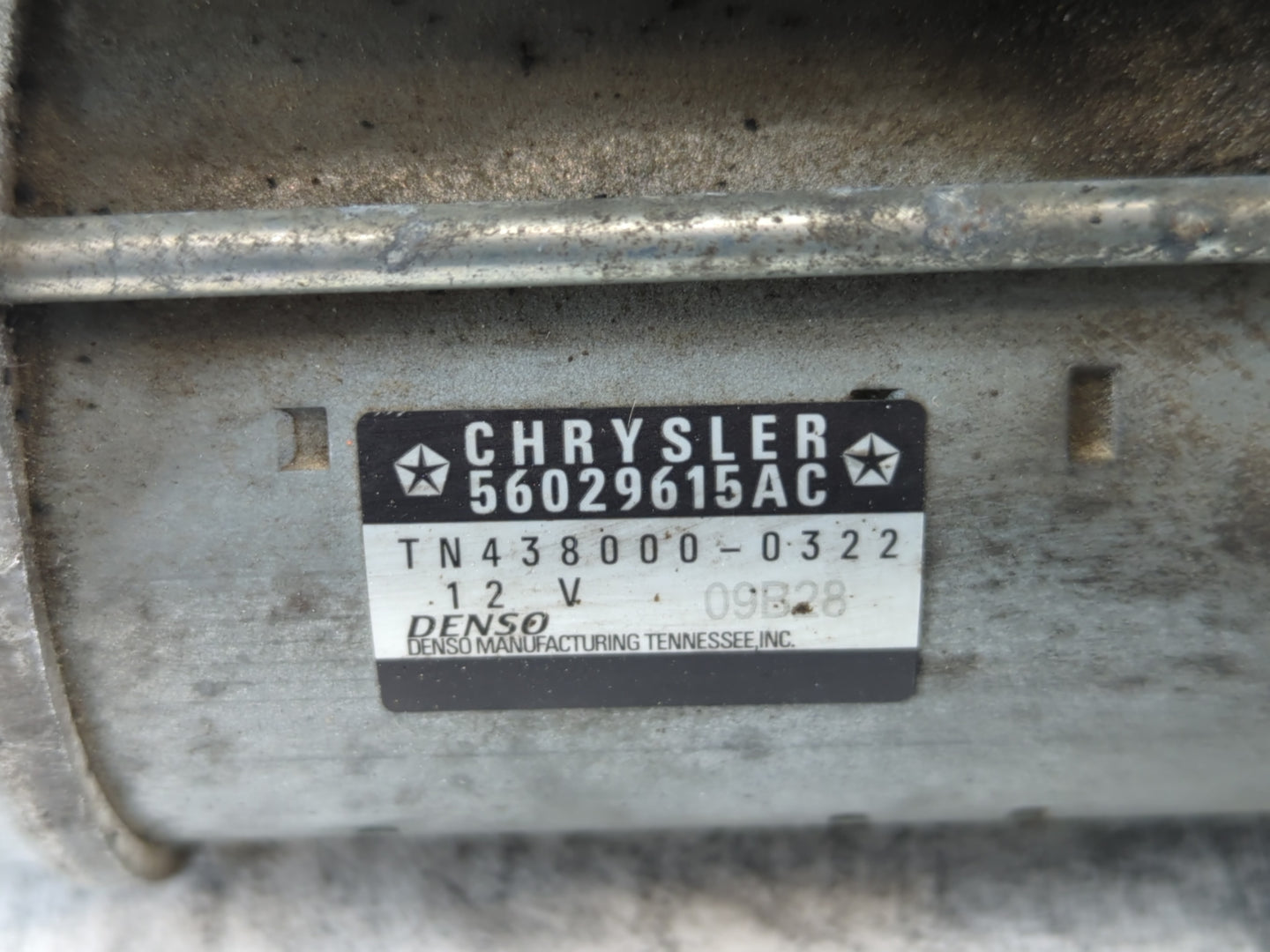 2015-2022 Jeep Cherokee Car Starter Motor Solenoid OEM P/N:56029615AC Fits Fits 2015 2016 2017 2018 2019 2020 2021 2022 OEM 