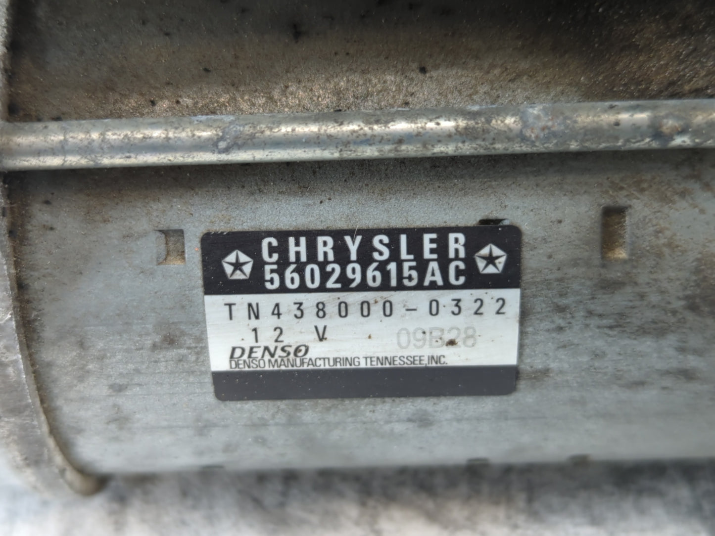 2015-2022 Jeep Cherokee Car Starter Motor Solenoid OEM P/N:56029615AC Fits Fits 2015 2016 2017 2018 2019 2020 2021 2022 OEM 