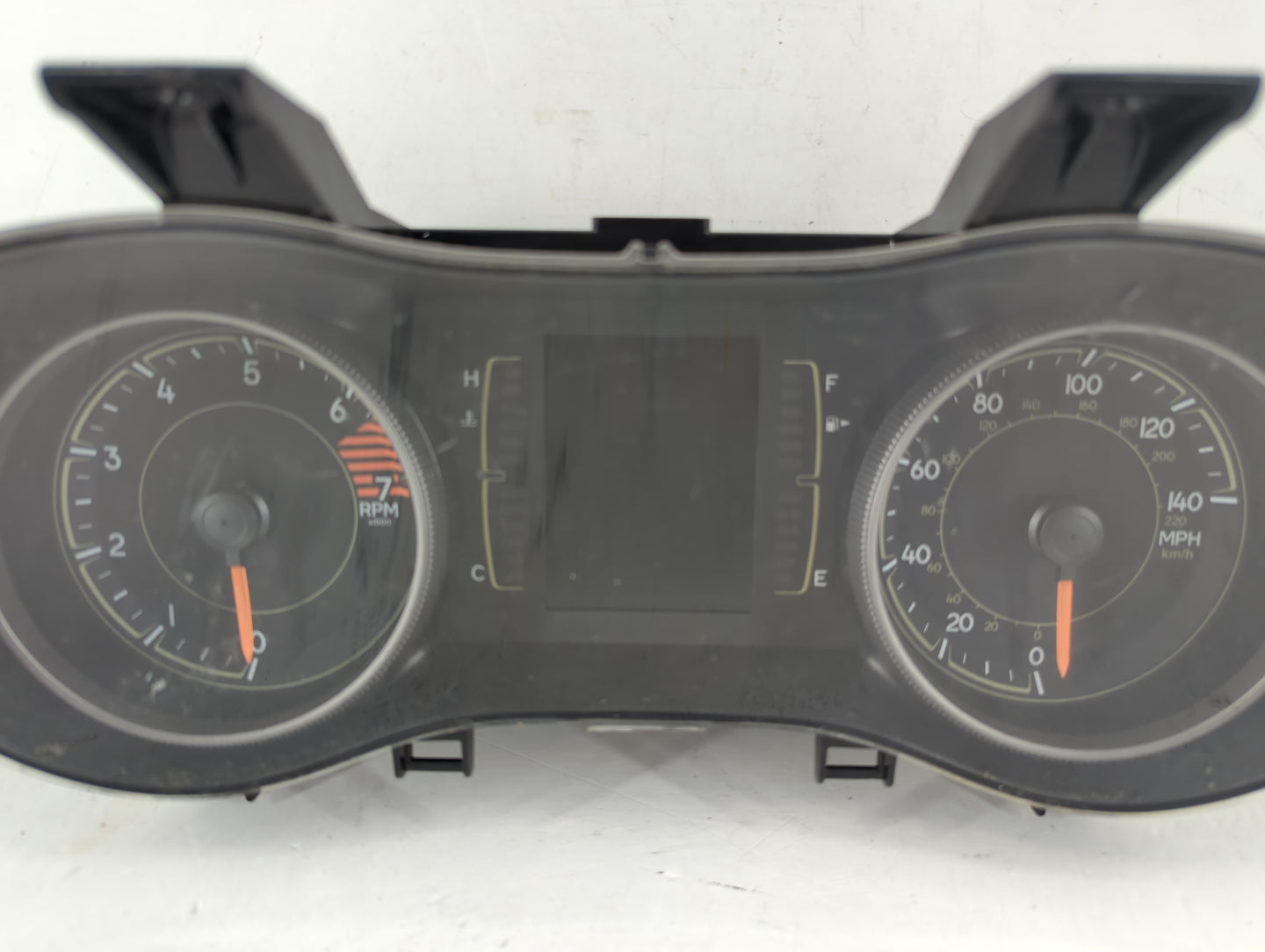 2019 Jeep Cherokee Instrument Cluster Speedometer Gauges P/N:P68379607AG Fits OEM Used Auto Parts - Oemusedautoparts1.com