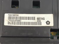 2019 Jeep Cherokee Instrument Cluster Speedometer Gauges P/N:P68379607AG Fits OEM Used Auto Parts - Oemusedautoparts1.com