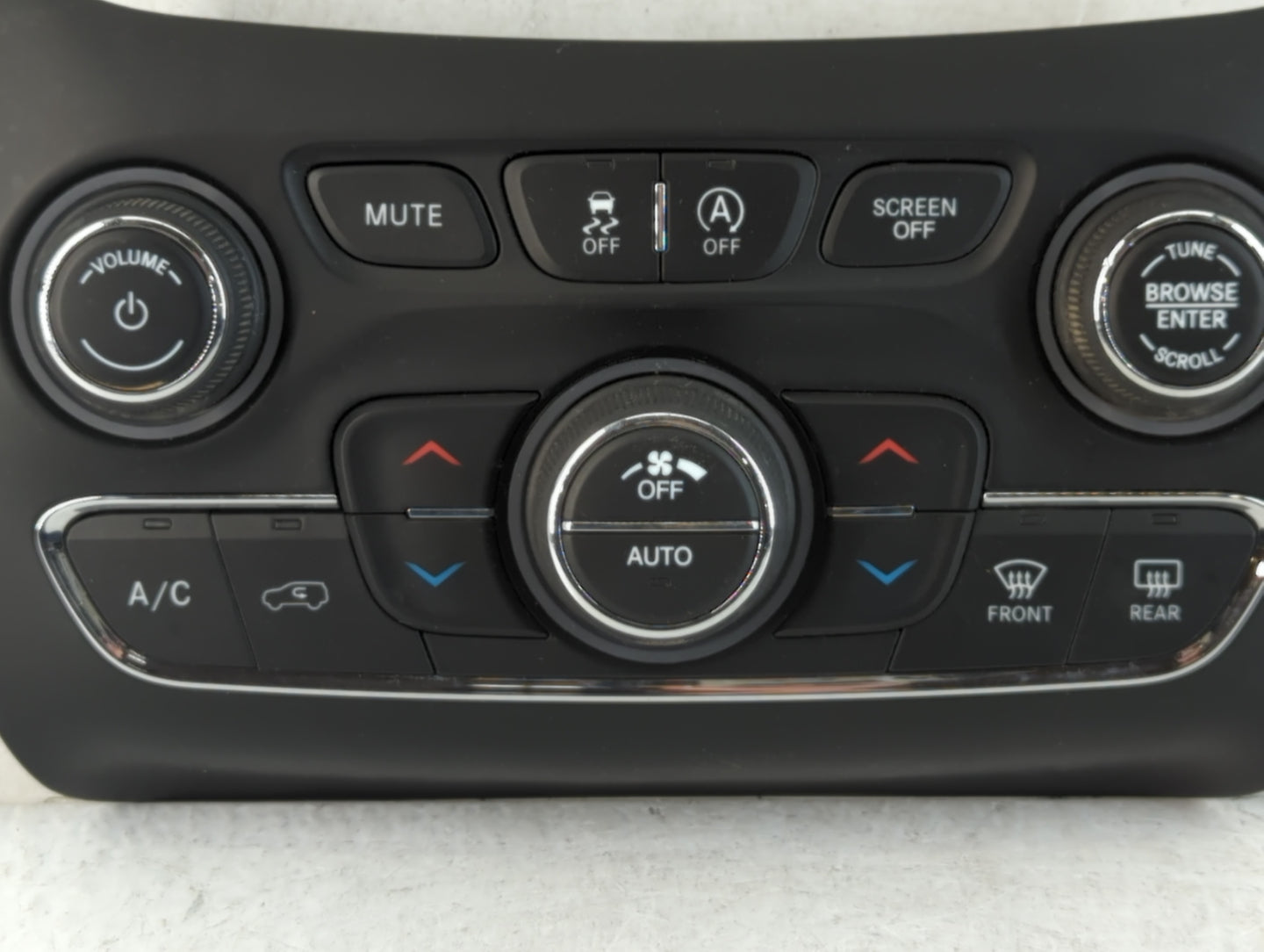 2019-2022 Jeep Cherokee Climate Control Module Temperature AC/Heater Replacement P/N:68285942AD Fits Fits 2019 2020 2021 202