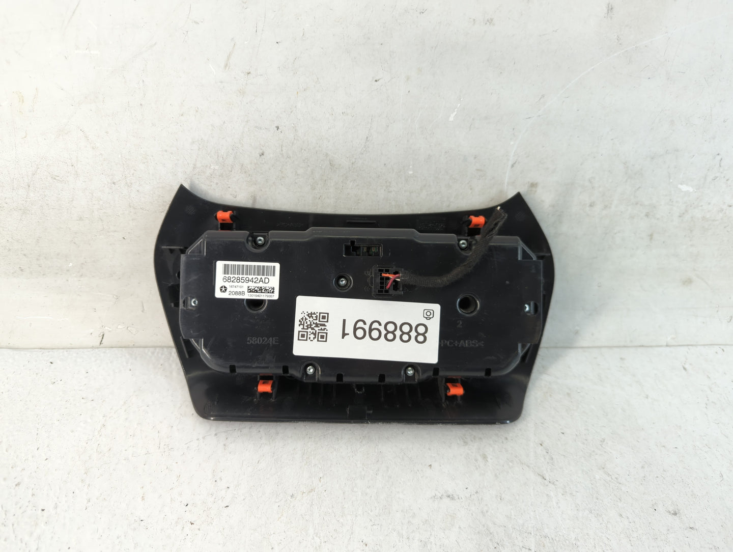 2019-2022 Jeep Cherokee Climate Control Module Temperature AC/Heater Replacement P/N:68285942AD Fits Fits 2019 2020 2021 202