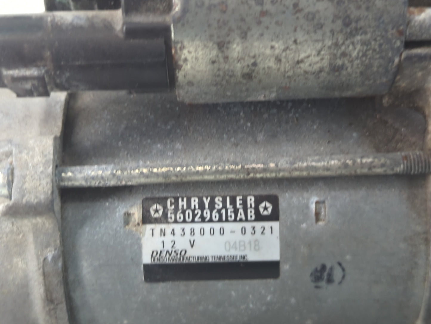 2015-2022 Jeep Cherokee Car Starter Motor Solenoid OEM P/N:TN438000-0321 56029615AB Fits OEM Used Auto Parts - Oemusedautopa