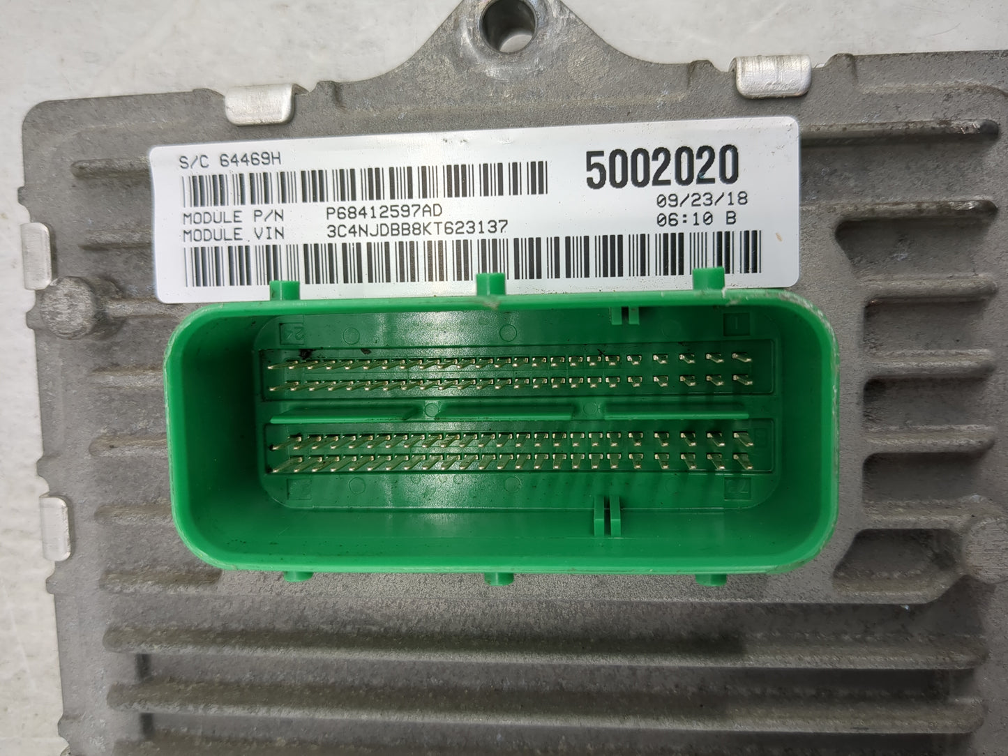 2019 Jeep Compas PCM Engine Control Computer ECU ECM PCU OEM P/N:P68412597AD P68342095AA, P50053906, T00EP25286GA1X3 Fits OE