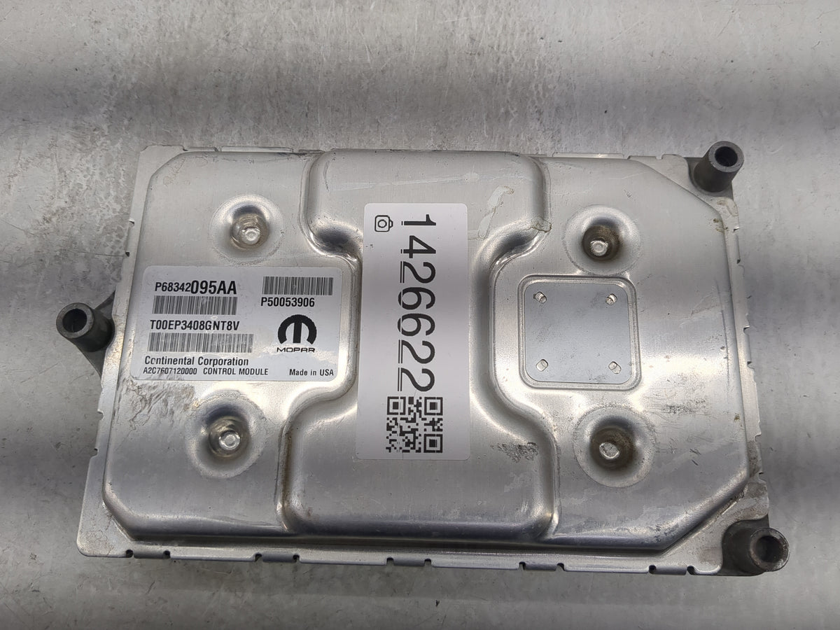 2017-2018 Jeep Compas PCM Engine Control Computer ECU ECM PCU OEM P/N:P68412596AD P68342095AA, P50053906 Fits Fits 2017 2018