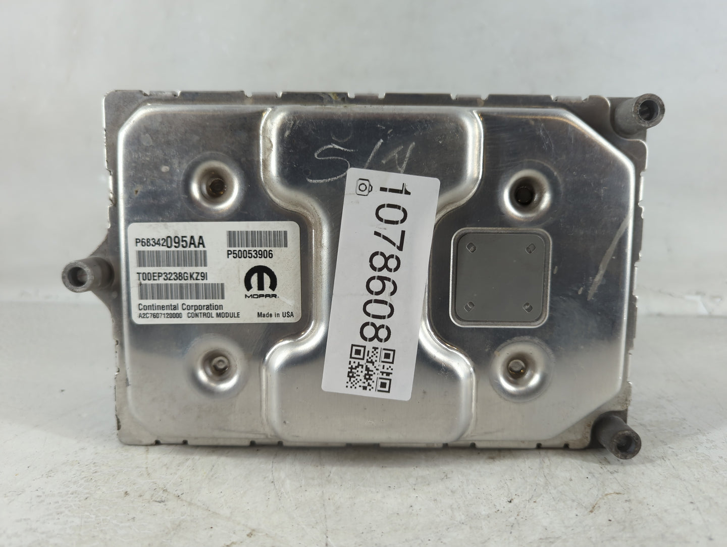 2019 Jeep Compass PCM Engine Control Computer ECU ECM PCU OEM P/N:P68342095AA Fits OEM Used Auto Parts - Oemusedautoparts1.c
