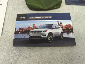 2019 Jeep Compass Owners Manual Book Guide P/N:19MP-926-AA OEM Used Auto Parts - Oemusedautoparts1.com
