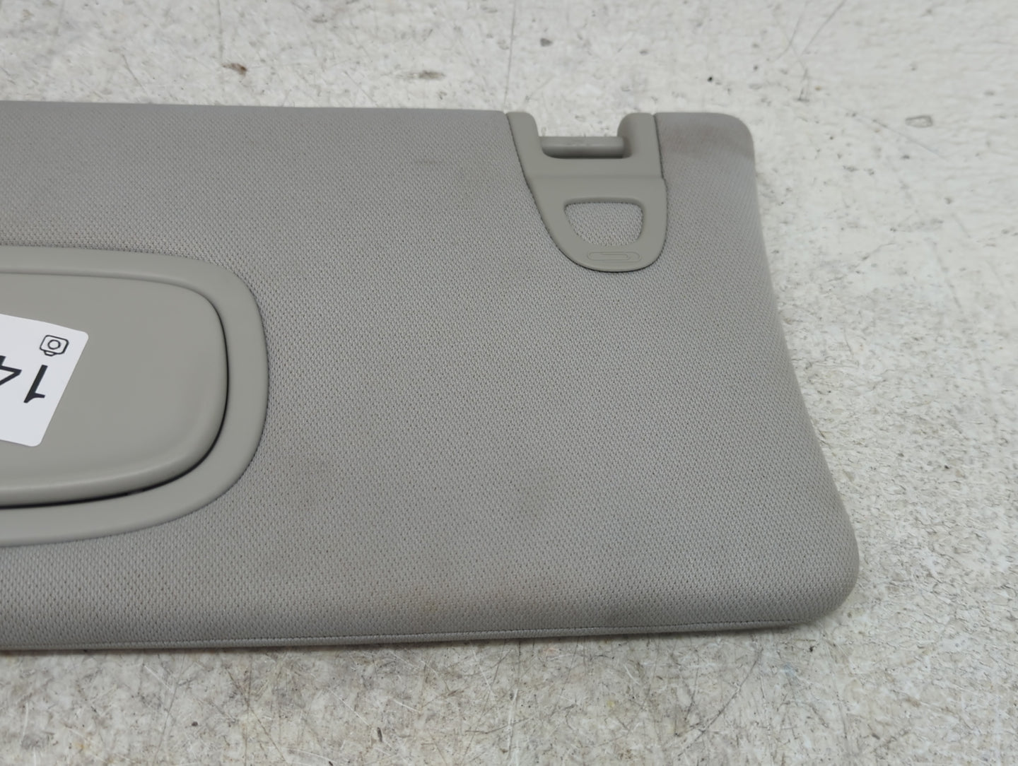 2019 Jeep Compass Sun Visor Shade Replacement Driver Left Mirror Fits OEM Used Auto Parts - Oemusedautoparts1.com