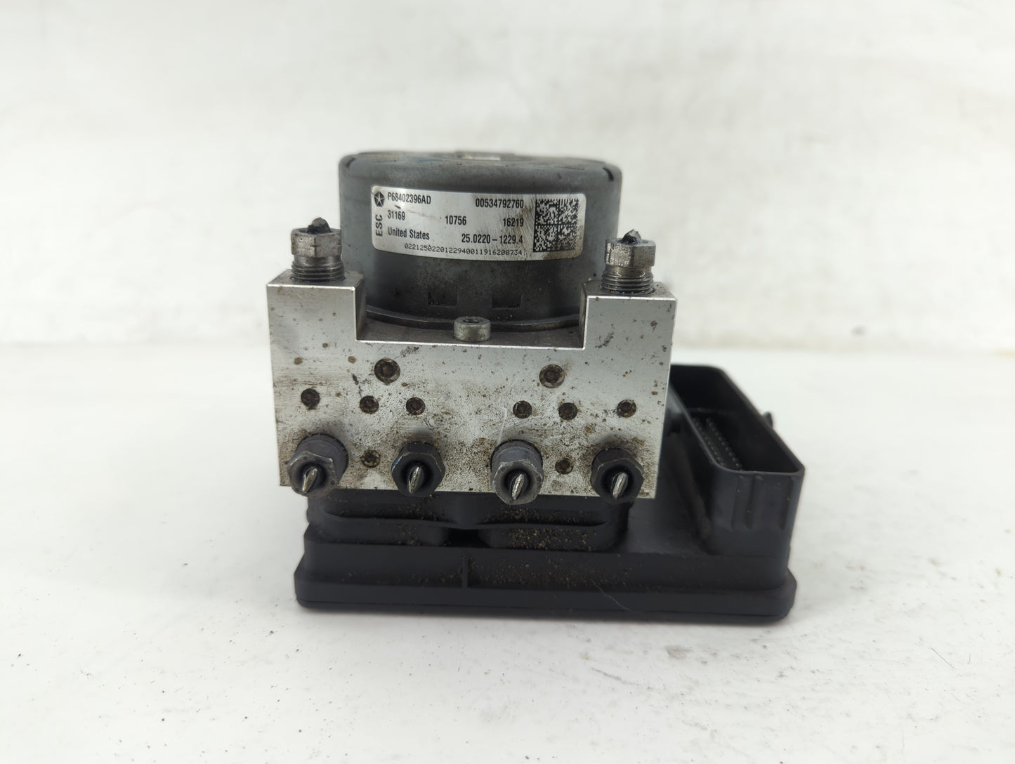 2019 Jeep Compass ABS Pump Control Module Replacement P/N:P68402396AD 00534792760 Fits OEM Used Auto Parts - Oemusedautopart
