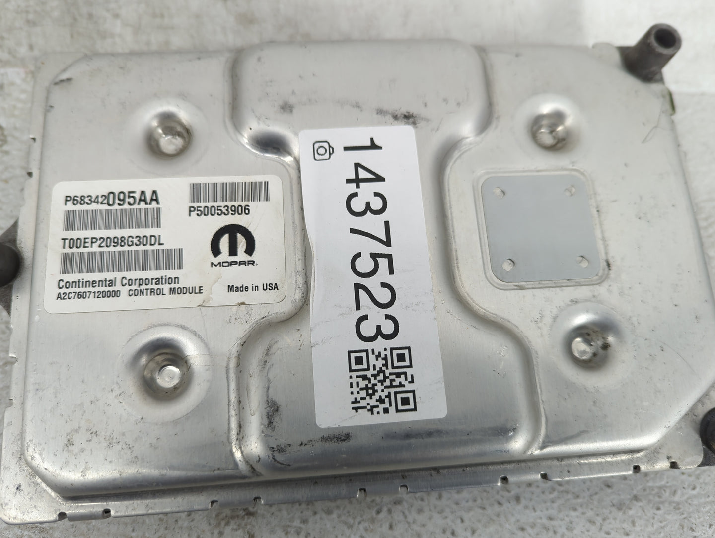 2019 Jeep Compass PCM Engine Control Computer ECU ECM PCU OEM P/N:P68444778AB 4604680, P68342095AA, P50053906, T00EP2098G30D