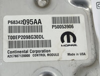 2019 Jeep Compass PCM Engine Control Computer ECU ECM PCU OEM P/N:P68444778AB 4604680, P68342095AA, P50053906, T00EP2098G30D