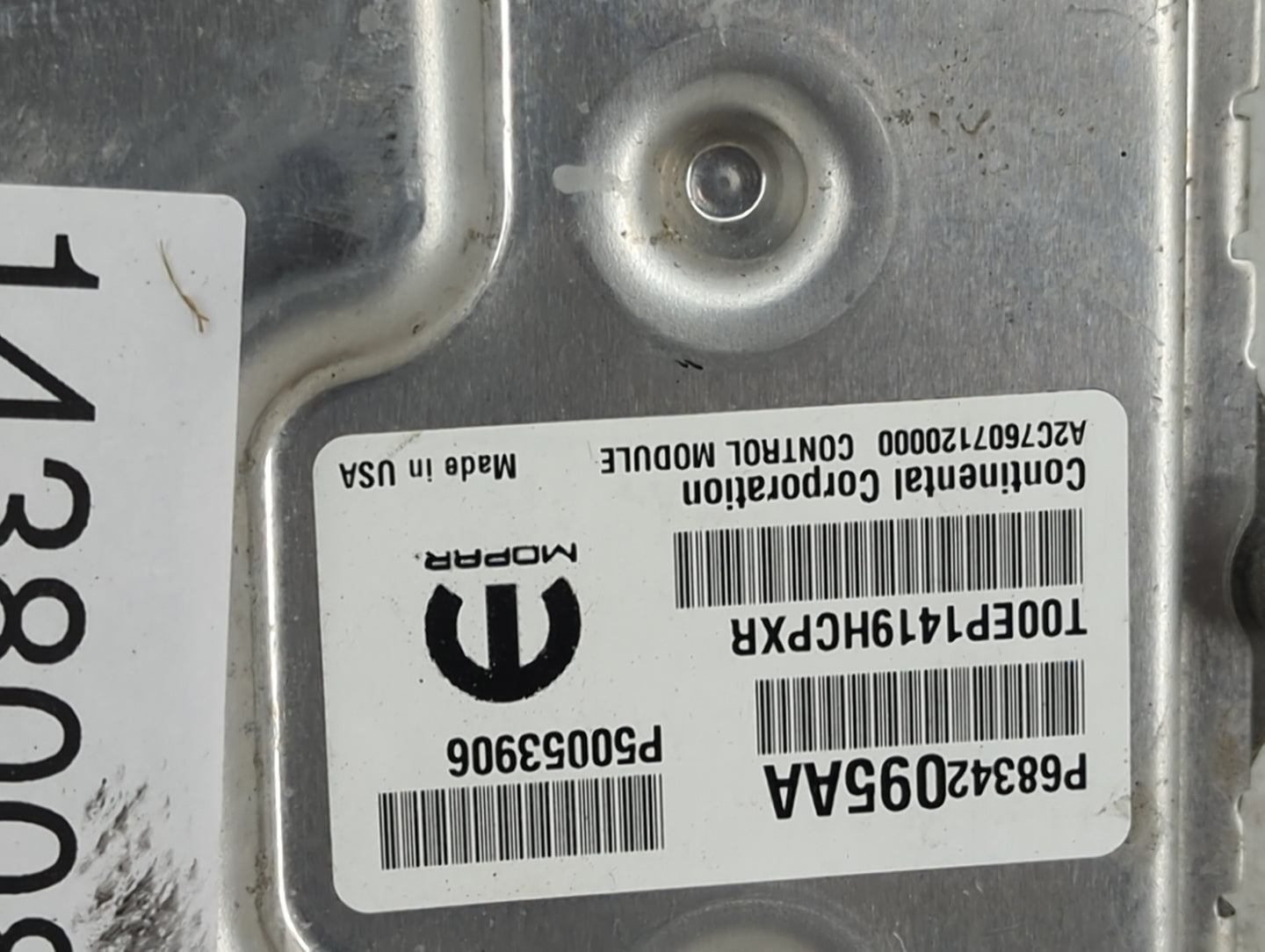 2019 Jeep Compass PCM Engine Control Computer ECU ECM PCU OEM P/N:P68342095AA, P50053906, T00EP1419HCPXR, A2C76071200000 Fit