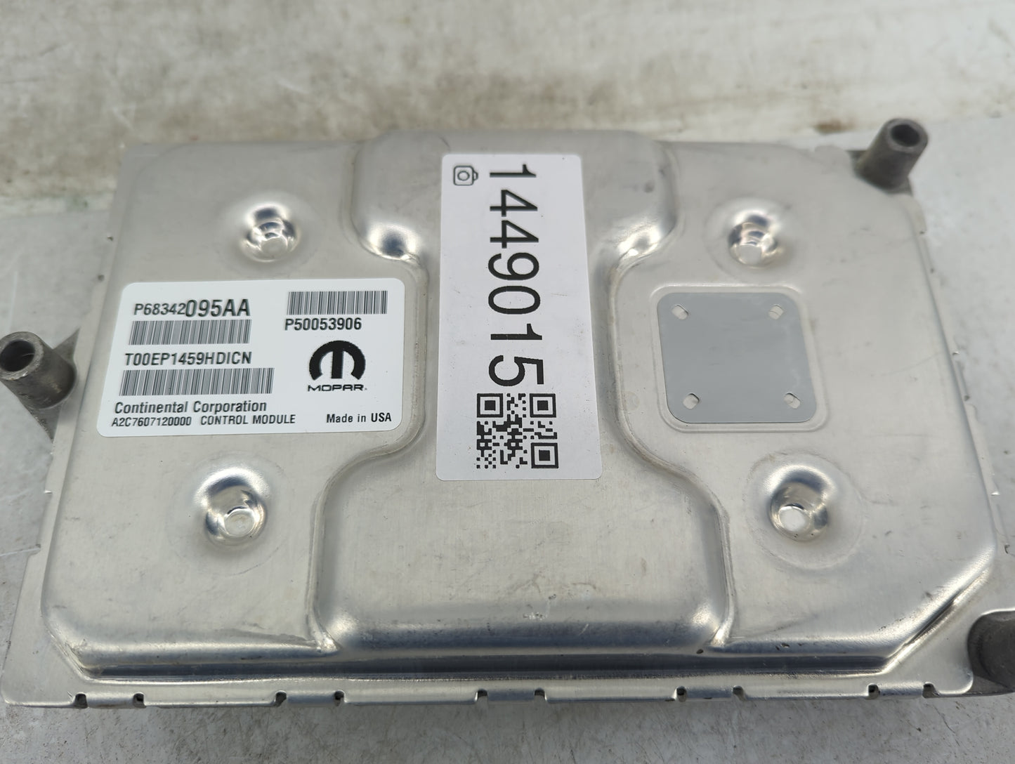 2019 Jeep Compass PCM Engine Control Computer ECU ECM PCU OEM P/N:P68412597AF P68342095AA, P50053906, A2C7607120000 Fits OEM