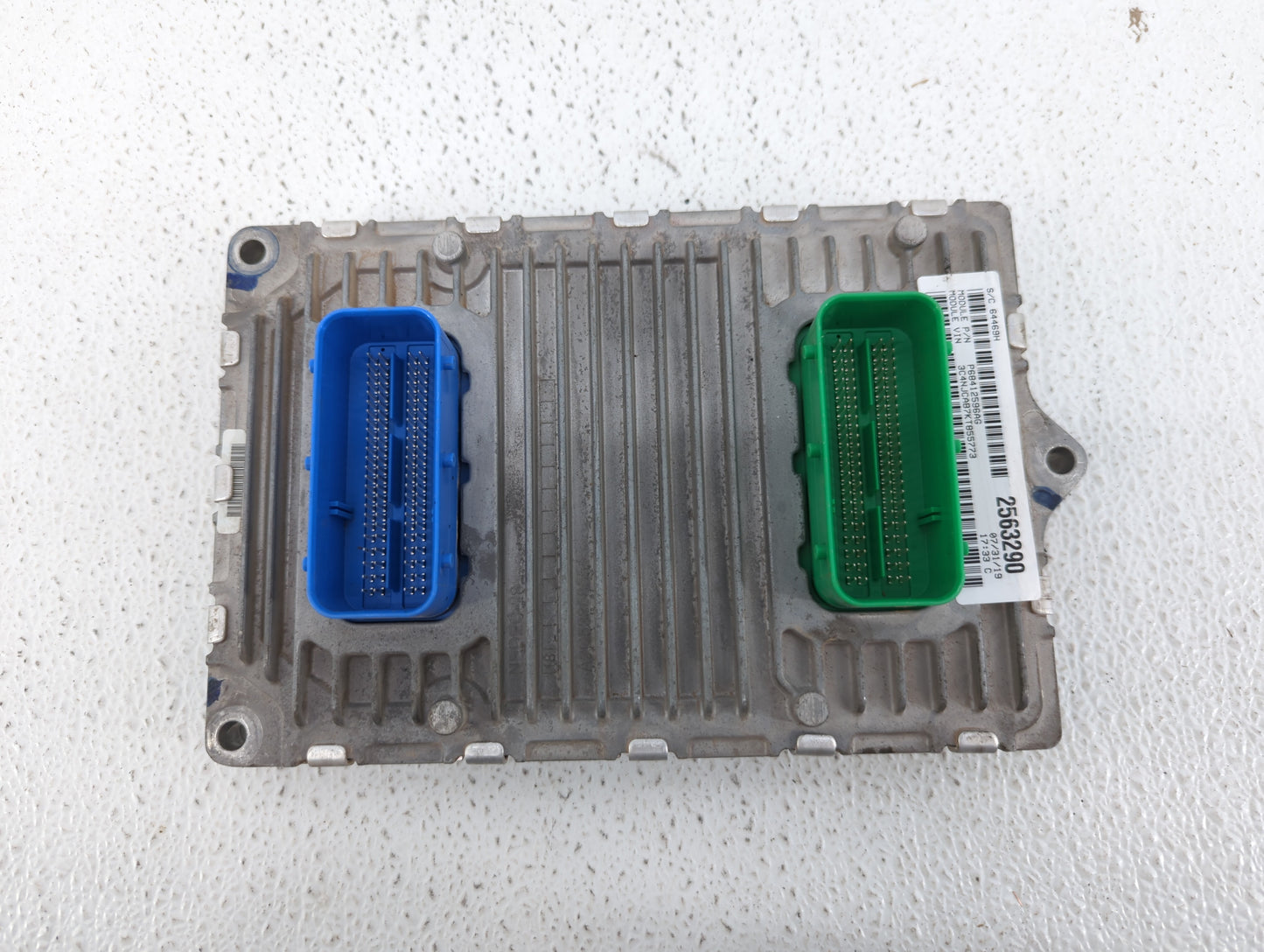 2019 Jeep Compass PCM Engine Control Computer ECU ECM PCU OEM P/N:P68457671AC P68377456AB, P68258501AD, P68342095AA Fits OEM
